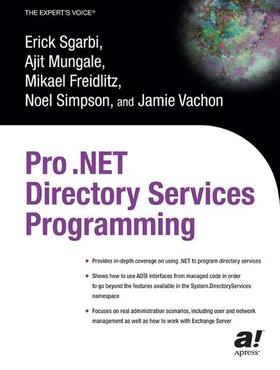 Pro .Net Directory Services Programming