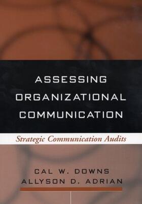 Assessing Organizational Communication