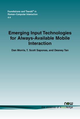 Emerging Input Technologies for Always-Available Mobile Interaction