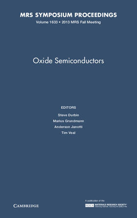 Oxide Semiconductors: Volume 1633