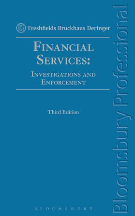 Financial Services: Investigations and Enforcement