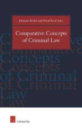 Comparative Concepts of Criminal Law