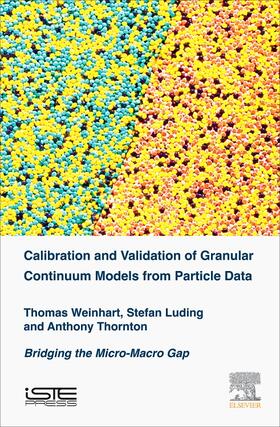Calibration and Validation of Granular Continuum Models from Particle Data
