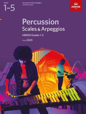 Abrsm: Percussion Scales & Arpeggios, ABRSM Grades 1-5