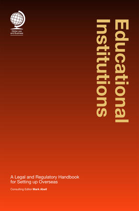 Educational Institutions: A Legal and Regulatory Handbook for Setting Up Overseas