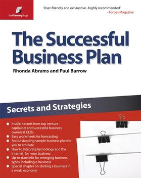 Barrow, P: Successful Business Plan