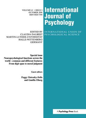 Neuropsychological Functions Across the World