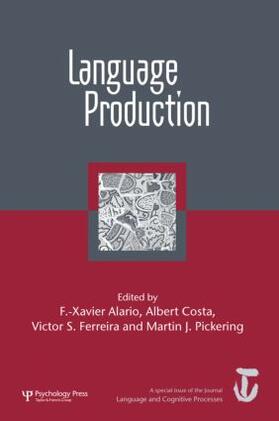 Language Production: First International Workshop on Language Production