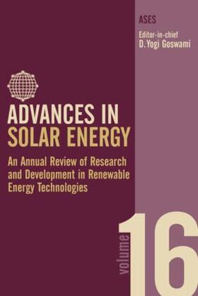 Advances in Solar Energy