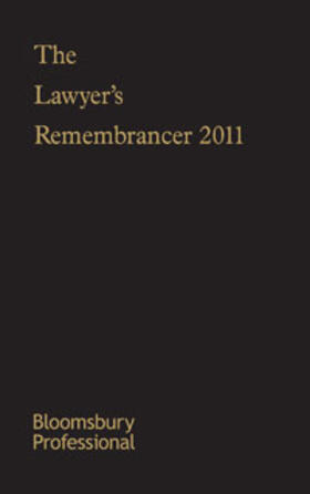 Lawyer's Remembrancer 2011