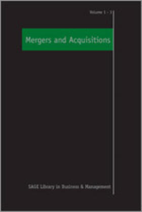 Mergers and Acquisitions 3 Volume Set