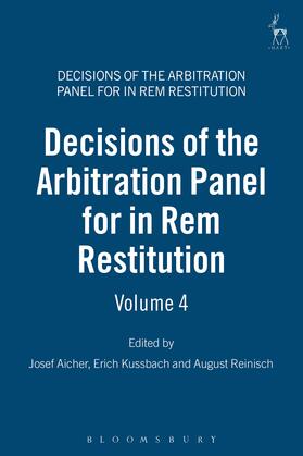 Decisions of the Arbitration Panel for In Rem Restitution