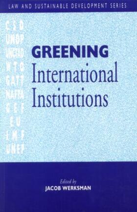 Greening International Institutions