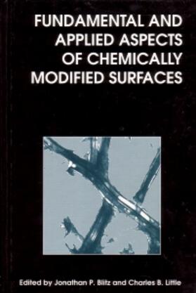 Fundamental and Applied Aspects of Chemically Modified Surfaces