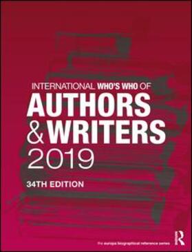 International Who's Who of Authors and Writers 2019
