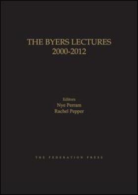 The Byers Lectures, 2000-2012