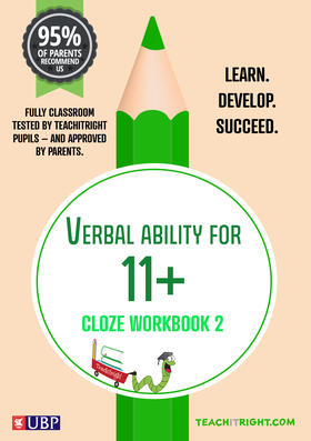 11+ Tuition Guides: Verbal Ability Cloze Tests
