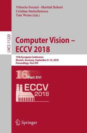 Computer Vision ¿ ECCV 2018