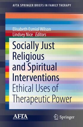 Socially Just Religious and Spiritual Interventions