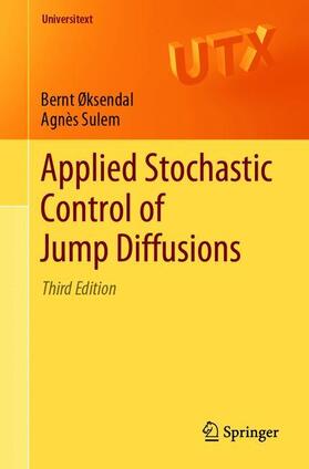 Applied Stochastic Control of Jump Diffusions