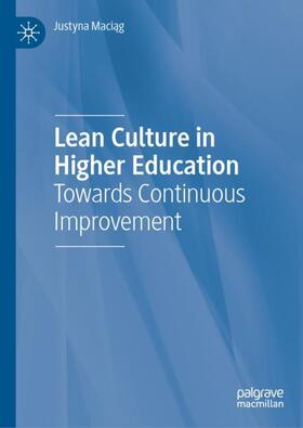 Lean Culture in Higher Education