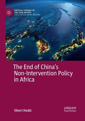 The End of China¿s Non-Intervention Policy in Africa