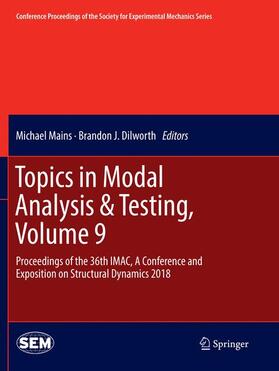 Topics in Modal Analysis & Testing, Volume 9