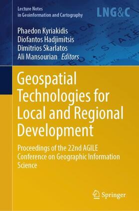 Geospatial Technologies for Local and Regional Development