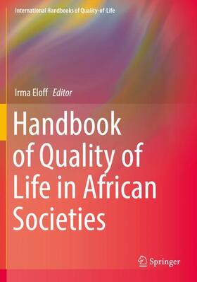 Handbook of Quality of Life in African Societies