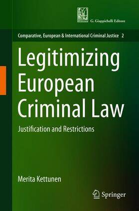 Legitimizing European Criminal Law
