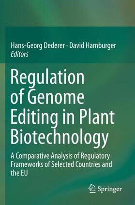 Regulation of Genome Editing in Plant Biotechnology