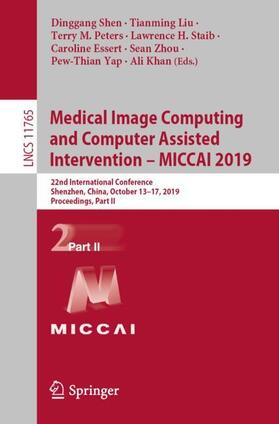 Medical Image Computing and Computer Assisted Intervention ¿ MICCAI 2019