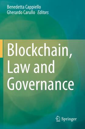 Blockchain, Law and Governance