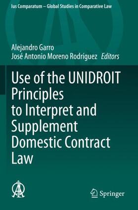 Use of the UNIDROIT Principles to Interpret and Supplement Domestic Contract Law