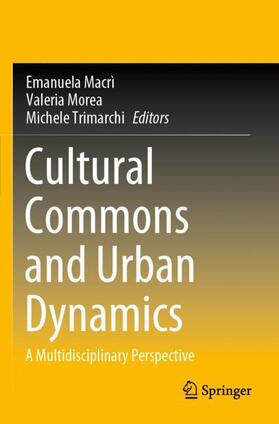 Cultural Commons and Urban Dynamics