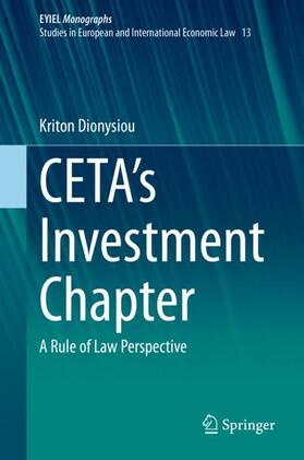 CETA's Investment Chapter