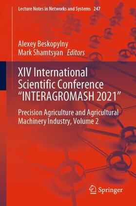 XIV International Scientific Conference ¿INTERAGROMASH 2021¿
