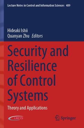 Security and Resilience of Control Systems