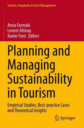 Planning and Managing Sustainability in Tourism