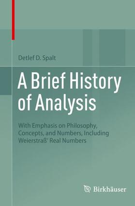 A Brief History of Analysis