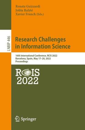 Research Challenges in Information Science