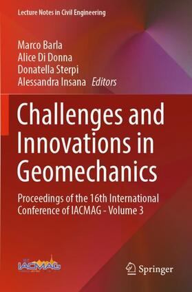 Challenges and Innovations in Geomechanics