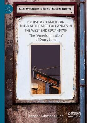 British and American Musical Theatre Exchanges  in the West End (1924-1970)