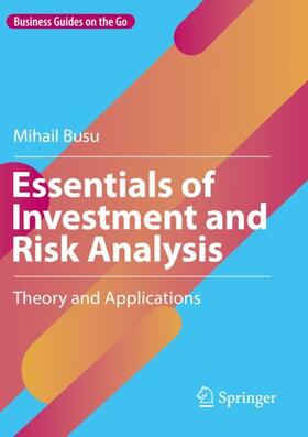 Essentials of Investment and Risk Analysis