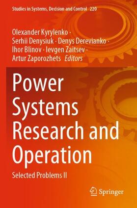 Power Systems Research and Operation