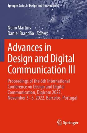 Advances in Design and Digital Communication III