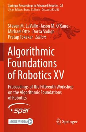 Algorithmic Foundations of Robotics XV