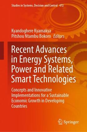 Recent Advances in Energy Systems, Power and Related Smart Technologies