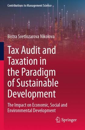 Tax Audit and Taxation in the Paradigm of Sustainable Development