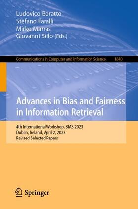 Advances in Bias and Fairness in Information Retrieval